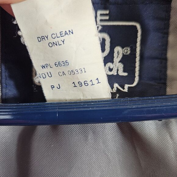 Vtg. WOOLRICH 100% Wool Jacket Lined Full Zip Red Made in USA Women's Medium - Picture 8 of 8